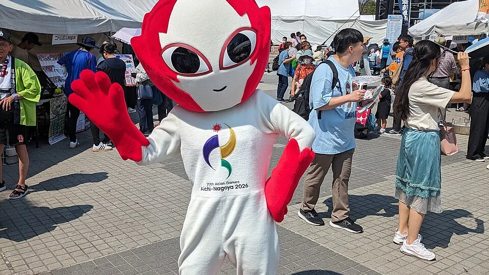 Mascot of the 2026 Asian Games in Nagoya, Japan